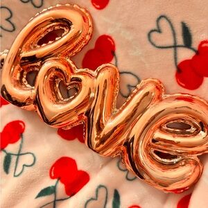 Rose Gold Love Balloon Decor